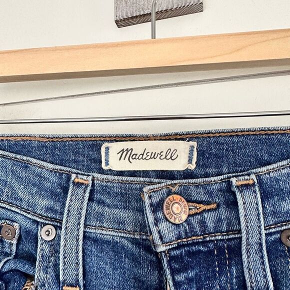 Madewell Women’s 24 High Rise Slim Boyjean Frisco Wash Jeans - Picture 2 of 8